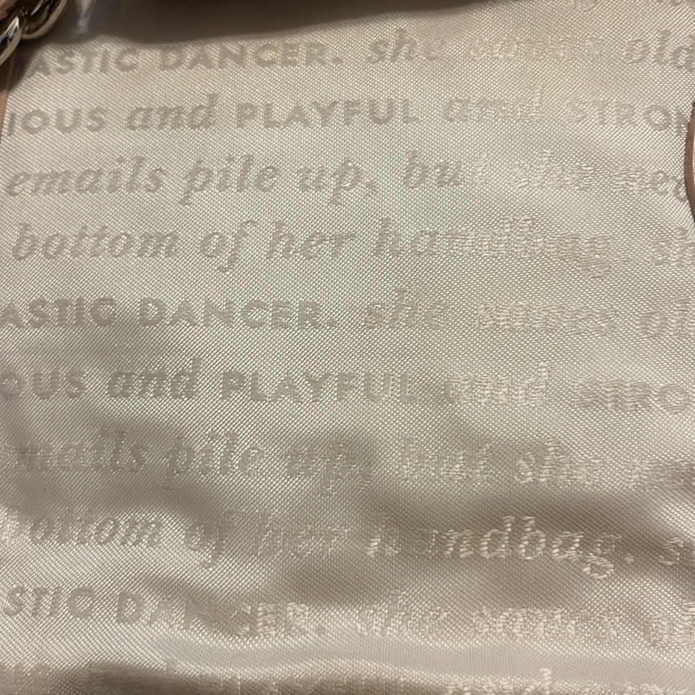 Kate Spade Metallic Gold and Tan Woven Purse - Picture 8 of 11